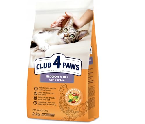 Club Katzenfutter 4 Paws Premium Huhn fusselnd 2kg von Club4Paws