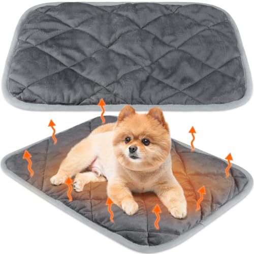 Clysee Selbstheizende Katzenmatte, selbstwärmend, waschbar, selbstheizend, Hundehüttenmatte, Hundekäfig-Pad, reflektiert Körperwärme, rutschfest, Thermo-Pads für Welpen, Katzen, drinnen und draußen, Clysee Selbstheizende Katzenmatte, selbstwärmend, waschbar, selbstheizend, Hundehüttenmatte, Hundekäfig-Pad, reflektiert Körperwärme, rutschfest, Thermo-Pads für Welpen, Katzen, drinnen und draußen, von Clysee