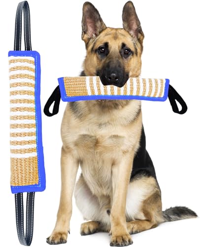 Clysrou Hundespielzeug, ideal für mittelgroße bis große Hunde, fest genähtes Ziehspielzeug von Clysrou