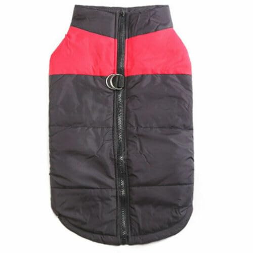 Neue wasserdichte Weste für Hunde und Welpen, warme Winterkleidung, gepolsterter Outdoor-Mantel, Weste, Skianzug mit D-Ring für kleine, mittelgroße und große Hunde Neue wasserdichte Weste für Hunde und Welpen, warme Winterkleidung, gepolsterter Outdoor-Mantel, Weste, Skianzug mit D-Ring für kleine, mittelgroße und große Hunde von Cmeilau