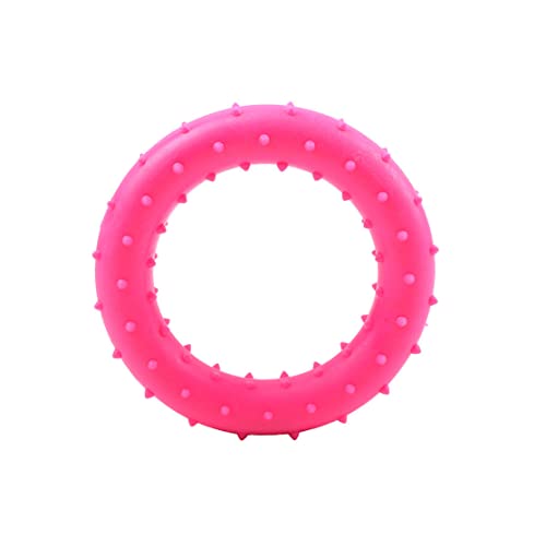 Cndiyald Haustier Kaut Gummi Pet Cat Round Welpe Spielen lustiges Kauenspielzeug süßes ungiftiges Trainingshund zufällige Farbe 1pc Cndiyald Haustier Kaut Gummi Pet Cat Round Welpe Spielen lustiges Kauenspielzeug süßes ungiftiges Trainingshund zufällige Farbe 1pc von Cndiyald