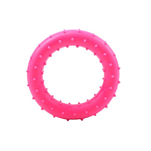Cndiyald Haustier Kautkreis Gummi Pet Cat Round Circle Welpe Spielen lustige Kauspielzeug süßer ungiftiger Training Hunde zufällige Farbe 1pc Pet Molar Ring Cndiyald Haustier Kautkreis Gummi Pet Cat Round Circle Welpe Spielen lustige Kauspielzeug süßer ungiftiger Training Hunde zufällige Farbe 1pc Pet Molar Ring von Cndiyald