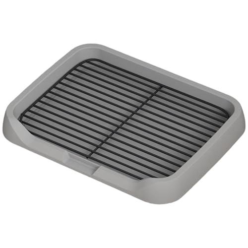 Cndiyald Hundekalettablett, 18x14x2 Zoll spritzsicherer Hundetoilette mit Wand, abnehmbar und leicht zu reinigen Haustiervorräte für Zuhause, Toilette Cndiyald Hundekalettablett, 18x14x2 Zoll spritzsicherer Hundetoilette mit Wand, abnehmbar und leicht zu reinigen Haustiervorräte für Zuhause, Toilette von Cndiyald