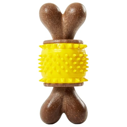 Cndiyald Hundekauenspielzeug, 6 Hundkau-Spielzeugknochen, knochenförmige unzerstörbare Spielzeug Holz, Welpenspielzeug, unzerstörbar Cndiyald Hundekauenspielzeug, 6 Hundkau-Spielzeugknochen, knochenförmige unzerstörbare Spielzeug Holz, Welpenspielzeug, unzerstörbar von Cndiyald