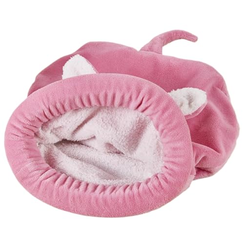 Cndiyald Katze Schlafsack, warmes Haustierbett, Haustier beruhigendes Bett 22 x 26 Zoll, Innenhäuserbett, Katzenhöhlenbett für Katzen, Welpenbett Cndiyald Katze Schlafsack, warmes Haustierbett, Haustier beruhigendes Bett 22 x 26 Zoll, Innenhäuserbett, Katzenhöhlenbett für Katzen, Welpenbett von Cndiyald