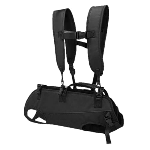 Haustierträger-Rucksack, Hunde-Rucksackträger, Freisprech-Nylon-Hundewandern mit Tasche, Reisetasche, Medium Haustierträger-Rucksack, Hunde-Rucksackträger, Freisprech-Nylon-Hundewandern mit Tasche, Reisetasche, Medium von Cndiyald
