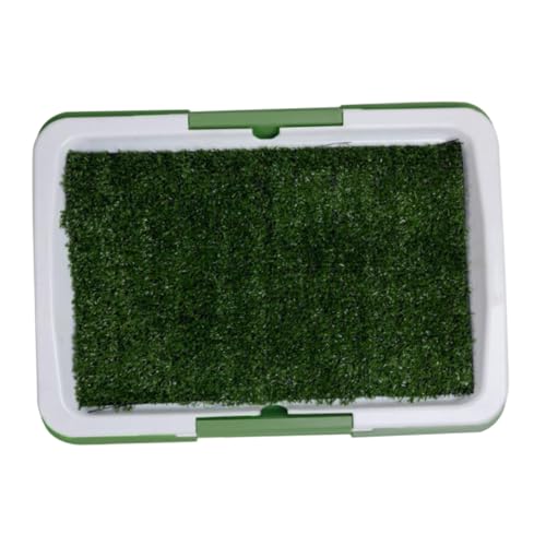 Cndiyald Hundetoilettenpad Hund Training Toilette Welpe Pee Töpfchen Pad Spritzproof künstliche Graspolster mit Tablett Cndiyald Hundetoilettenpad Hund Training Toilette Welpe Pee Töpfchen Pad Spritzproof künstliche Graspolster mit Tablett von Cndiyald