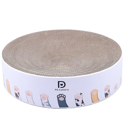 Katzenkratzbett 2 in 1 Pappkatze Kratzplatte, 14x3 Schüssel Runde Katzenkratzer Dampproof Strecker Kratzfest einfaches Baugruppen -Katzenkratzer für Innenkatzen, Katzenkratzpolster Katzenkratzbett 2 in 1 Pappkatze Kratzplatte, 14x3 Schüssel Runde Katzenkratzer Dampproof Strecker Kratzfest einfaches Baugruppen -Katzenkratzer für Innenkatzen, Katzenkratzpolster von Cndiyald