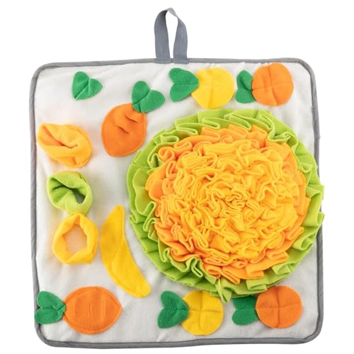 Rabbit Futtermatte, Anti-Rutsch-Weichwaschier-Pet-Schnupfel-Matte mit Fixiergrenze, 202x20in interaktiv von Cndiyald