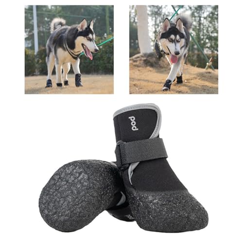 4 x Katzen-Regen- und Schneestiefel, warme Winterschuhe, Pfotenschutz für einfaches Tragen im Schnee 4 x Katzen-Regen- und Schneestiefel, warme Winterschuhe, Pfotenschutz für einfaches Tragen im Schnee von Cnrfeoap