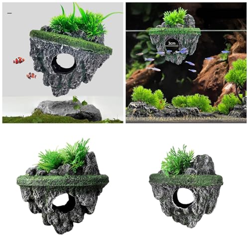 Cnrfeoap Zarte Landschaft, geheiligte Steinhöhle, Terrarium, Verstecke, Garnelen, Höhlen, Statue, Aquarien, Lebensraum-Dekorationen Cnrfeoap Zarte Landschaft, geheiligte Steinhöhle, Terrarium, Verstecke, Garnelen, Höhlen, Statue, Aquarien, Lebensraum-Dekorationen von Cnrfeoap
