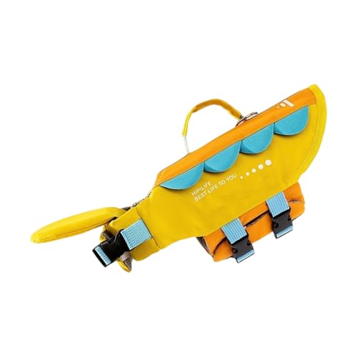 Hundeschwimmweste, schöne Schwimmweste für Hunde, zum Schwimmen, Bootfahren, mit hohem Auftriebsgriff, schwimmende Schwimmweste, Hunde-Schwimmwesten von Cnrfeoap