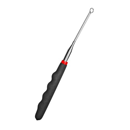 Interaktiver Teaser-Spielzeugstab mit verstellbarer Länge für Indoor-Spielen, verstellbare Länge, Stab für Katzen, Spielstab zum Springen und Laufen von Cnrfeoap