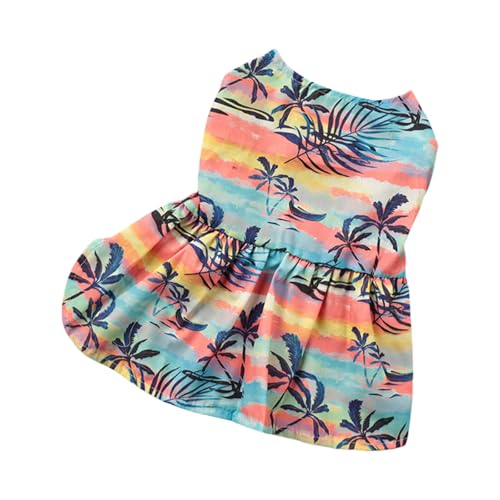 Mädchen-/Katzen-Hemd, Kostüm, Strandkleid, Blumenweste für Welpen, Hunde und Katzen, Blumenkleid, coole Haustierbekleidung Mädchen-/Katzen-Hemd, Kostüm, Strandkleid, Blumenweste für Welpen, Hunde und Katzen, Blumenkleid, coole Haustierbekleidung von Cnrfeoap