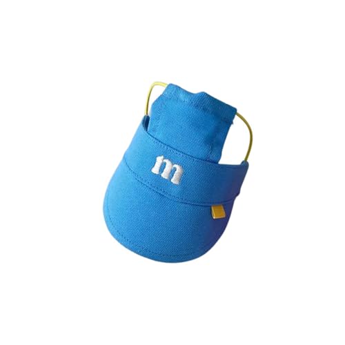 Sonnenhut für Hunde und Katzen mit Stickerei, mit verstellbarem Gürtel, atmungsaktiv, Kopfbedeckung, sonnenfest, modisches Accessoire für kleine Hunde Sonnenhut für Hunde und Katzen mit Stickerei, mit verstellbarem Gürtel, atmungsaktiv, Kopfbedeckung, sonnenfest, modisches Accessoire für kleine Hunde von Cnrfeoap