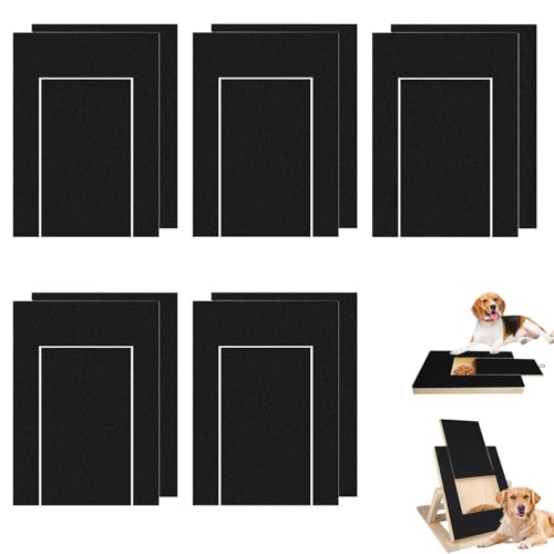 Cnwinu Krallenschleifer für Hunde mit Snack-Box,Hunde Krallenschleifer mit 2 Ersatzblättern Schleifpapier,Kratzbrett Hund,Nagelpflege von Haustieren,Alternative Krallenschleifer (10Stk Schleifpapier) von Cnwinu