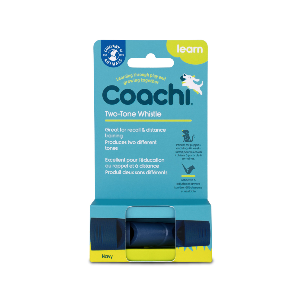 Coachi Doppelton-Hundepfeife - 1 Stück von Coachi