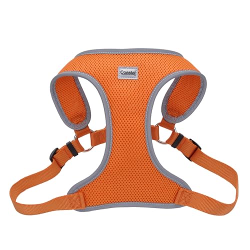 Coastal Pet Reflective Adjustable Dog Harness Orange 5/8 Inch X 19 Inch von Coastal