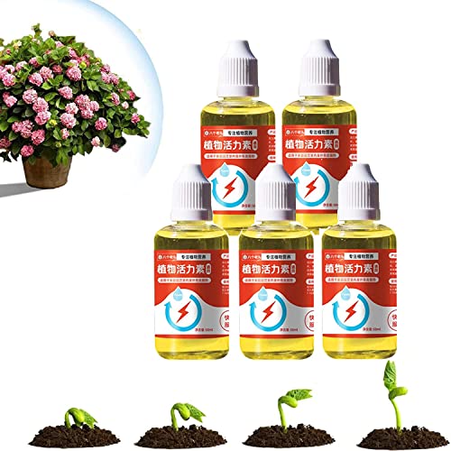Cockjun Pflanzenwachstum Enhancer Ergänzung,Topf Pflanzenwachstum Enhancers,Plant Growth Enhancer,Take Root Bewurzelung Hormon Supplement für Pflanzen Wurzelwachstum,Root Stimulator (5PCS) von Mcties