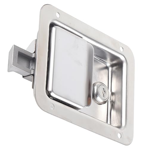 Cocoarm Flush Mount Door Latch Toolbox Lock RV Latch 304 Edelstahl Hochleistungswetter -Wetter -Einladung Einfacher Installation mit 2 Tasten für Anhänger RVS Metallschränke Cocoarm Flush Mount Door Latch Toolbox Lock RV Latch 304 Edelstahl Hochleistungswetter -Wetter -Einladung Einfacher Installation mit 2 Tasten für Anhänger RVS Metallschränke von Cocoarm