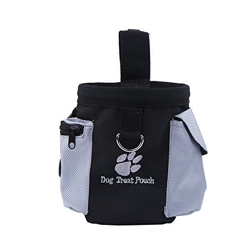 Cocoarm Hundefutter-Tasche Tragbare Tiernahrungstasche Einzelhandelstaschen Multifunktionale Trainings-Taillenpackung Haustier-Snack-Tasche Wasserdicht von Cocoarm