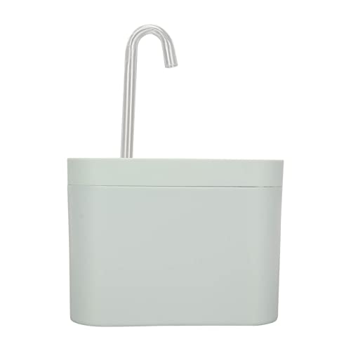 Cocoarm Katzenwasserbrunnen Niedriger Rausch 1,5 L Automatischer Spender für Katzenhundmaterial (Blau grau) von Cocoarm
