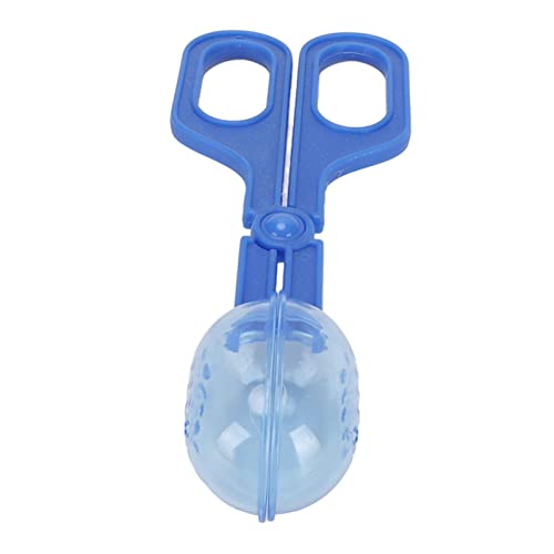 Cocoarm Reptilienkotschaufel mit Scherengriff, Reptilienfütterung und Reinigungswerkzeug, Sicher und Langlebig, für und ABS -Material (Blue) von Cocoarm
