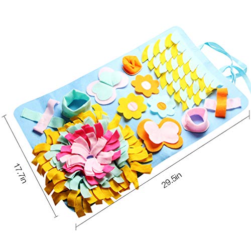 Cocolook Haustier Hund Snuffle Mat Pet Sniffing Trainingsdecke Abnehmbare Fleece-Pads Hundematte Entlasten Sie Druck Nose Arbeit Puzzle Spielzeug Pet Nose Pad C 75X45cm Cocolook Haustier Hund Snuffle Mat Pet Sniffing Trainingsdecke Abnehmbare Fleece-Pads Hundematte Entlasten Sie Druck Nose Arbeit Puzzle Spielzeug Pet Nose Pad C 75X45cm von Cocolook