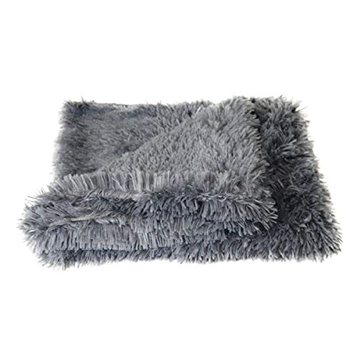 Cocolook Haustiere Soft Velvet Decke Warm Fluffy Schlafen Double Layer-Matte für Small Medium Large Hunde Grün,S von Cocolook