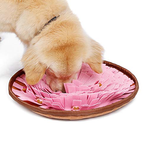 Cocolook Hündchen Snuffle Mat Katzen-Haustier-Sniffing Trainings Pad Puppy Activity Trainingsdecke Abnehmbare Fleece-Pads Hellgelb Cocolook Hündchen Snuffle Mat Katzen-Haustier-Sniffing Trainings Pad Puppy Activity Trainingsdecke Abnehmbare Fleece-Pads Hellgelb von Cocolook