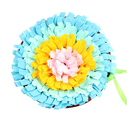 Cocolook Hunde Snuffle Mat Pet Leck-Nahrungsmittel Anti Choking Mat Cat Dog Training Decke Nose Arbeit Spielzeug Pet Verlangsamen Füttern Intelligenz Mat Himmelblau Cocolook Hunde Snuffle Mat Pet Leck-Nahrungsmittel Anti Choking Mat Cat Dog Training Decke Nose Arbeit Spielzeug Pet Verlangsamen Füttern Intelligenz Mat Himmelblau von Cocolook