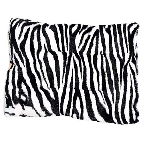 Cocolook Hundebett Mat Liegekissen Decke Warme gestreifte Welpen-Katze-Fleece Betten für kleine Große Hunde Katzen Pad Schwarz weiß gestreift,L Cocolook Hundebett Mat Liegekissen Decke Warme gestreifte Welpen-Katze-Fleece Betten für kleine Große Hunde Katzen Pad Schwarz weiß gestreift,L von Cocolook