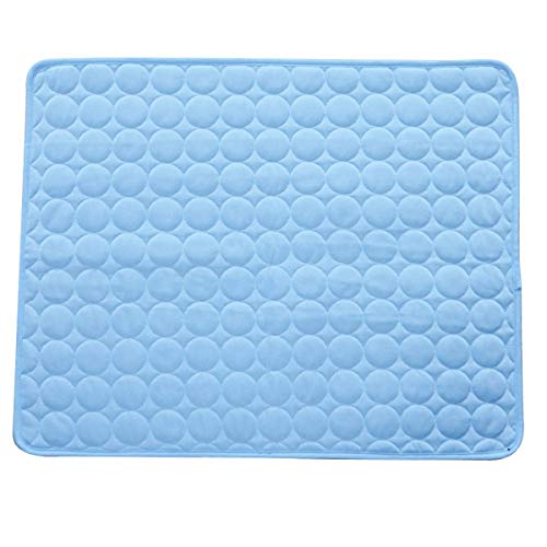 Cocolook Pet Kühlmatten für Hunde Sommer Hundebett für Small/Medium/Large Hunde/Katzen Pet Kühler Sofakissen Matratze für Katze Blau,63x50cm Cocolook Pet Kühlmatten für Hunde Sommer Hundebett für Small/Medium/Large Hunde/Katzen Pet Kühler Sofakissen Matratze für Katze Blau,63x50cm von Cocolook
