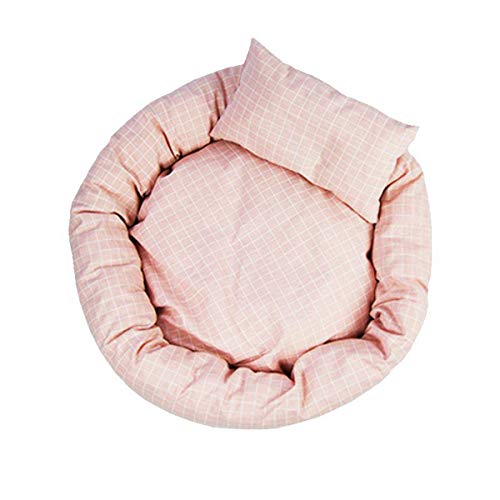 Cocolook Round-Haustier-Bett Warm Haus Cat Soft-Pet Products Plaid Haus für Hund Haustier-Kissen Kühlhundekissen Waschbare Welpen Bett Rosa,S 35x23x10cm Cocolook Round-Haustier-Bett Warm Haus Cat Soft-Pet Products Plaid Haus für Hund Haustier-Kissen Kühlhundekissen Waschbare Welpen Bett Rosa,S 35x23x10cm von Cocolook