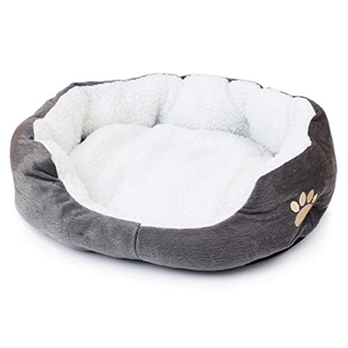 Cocolook Warm Puppy bequemer Soft Pad Bed waschbare Haustier-Kissen-Matten-Hundezubehör Grau,M Cocolook Warm Puppy bequemer Soft Pad Bed waschbare Haustier-Kissen-Matten-Hundezubehör Grau,M von Cocolook