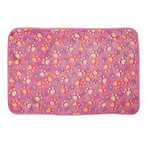 Cocolook Warme weiche Flanell Baumwolle Matratze Hundekatze-Haustier-Matten-Bett Pad Selbst Heizung Teppich Thermal Waschbare Kissen Decken-Kissen-Druck Rosa,L Cocolook Warme weiche Flanell Baumwolle Matratze Hundekatze-Haustier-Matten-Bett Pad Selbst Heizung Teppich Thermal Waschbare Kissen Decken-Kissen-Druck Rosa,L von Cocolook