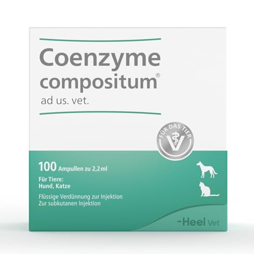 Coenzyme compositum ad us. Vet. 100 Ampullen. Bestandteil der SUC-Kombination | Natürliches Tierarzneimittel für Hunde und Katzen | Made in Germany von Coenzyme Compositum