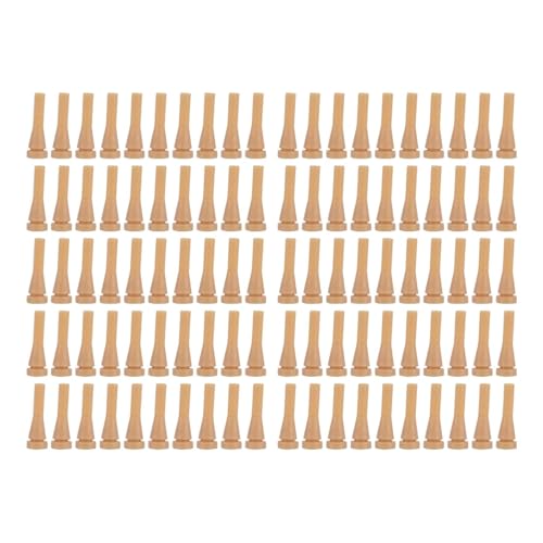 Colcolo 100 stück Inländischen Vogel Haar Entfernung Stick Huhn Rupfen Finger Rupfen Ente Plucker, Hautfarbe von Colcolo