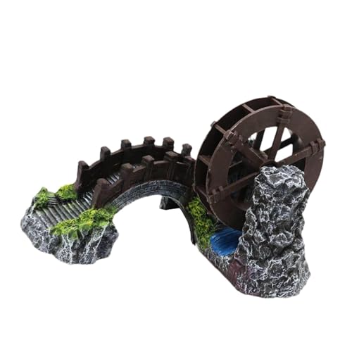 Colcolo Aquarium-Brücke, Dekoration für den Außenbereich, Miniatur-Gartenbrücke, Vintage-Brücke, Miniatur-Landschaftsbau-Schmuck für Aquarium Colcolo Aquarium-Brücke, Dekoration für den Außenbereich, Miniatur-Gartenbrücke, Vintage-Brücke, Miniatur-Landschaftsbau-Schmuck für Aquarium von Colcolo