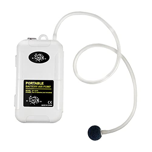Colcolo Aquarium-Luftpumpe, Aquarium-Pumpe, tragbare Belüfterpumpe für Stromausfall Colcolo Aquarium-Luftpumpe, Aquarium-Pumpe, tragbare Belüfterpumpe für Stromausfall von Colcolo
