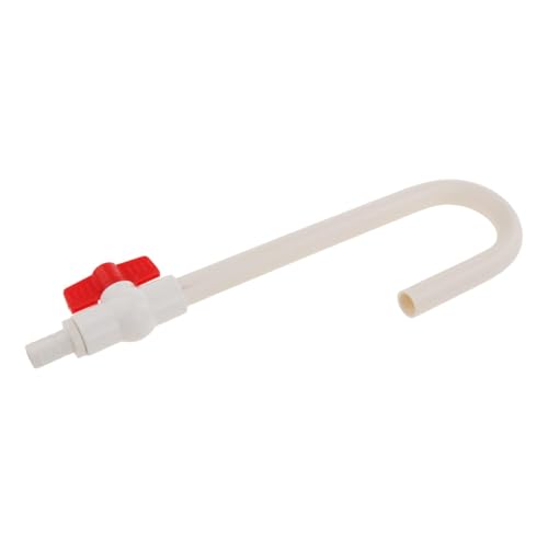 Colcolo Aquarium Wasserfüllers Rohr Fisch Wasserfüller Rohr Ellbogen Rohr Fischtank Wasserwechsler Teile Zubehör Wasserfüllerrohr, Weiß, 16 Mm von Colcolo