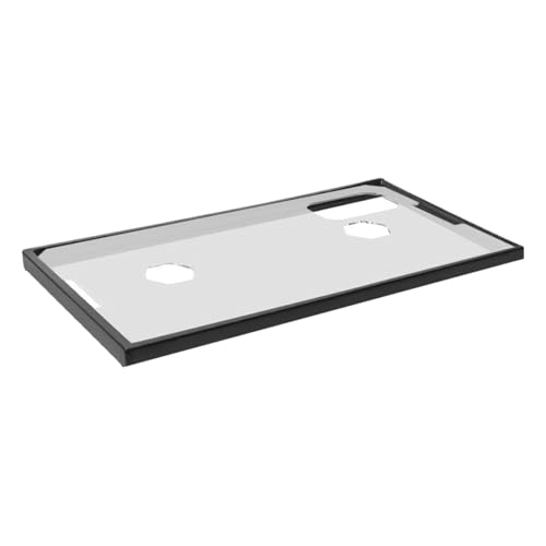 Colcolo Aquariumabdeckung, Tankdeckel mit Rahmen, stabil, Anti-Springen, transparente Aquarienüberdachung, Aquarium-Oberabdeckung mit Fütterungslöchern, für 43, 43 cm X 25.5 cm X Colcolo Aquariumabdeckung, Tankdeckel mit Rahmen, stabil, Anti-Springen, transparente Aquarienüberdachung, Aquarium-Oberabdeckung mit Fütterungslöchern, für 43, 43 cm X 25.5 cm X von Colcolo
