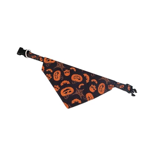 Colcolo Bandana für Hunde, Hundehalsband, atmungsaktiv, Taschentuch, Sommerkostüm, Zubehör, Dekoration, Halloween, Heimtierbedarf, Dreieckslätzchen, Schwarzorange Colcolo Bandana für Hunde, Hundehalsband, atmungsaktiv, Taschentuch, Sommerkostüm, Zubehör, Dekoration, Halloween, Heimtierbedarf, Dreieckslätzchen, Schwarzorange von Colcolo