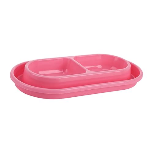 Colcolo Cat Food and Water Bowl Set, Haustierfutterautomaten, Out, Rosa, L von Colcolo