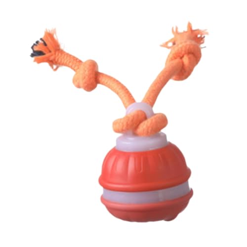 Colcolo Cat Interactive Toy Ball Intelligente Begleiter Smart Innenübung Lustige leichte Hundeübung Rolling Ball für Kitty, Orange Colcolo Cat Interactive Toy Ball Intelligente Begleiter Smart Innenübung Lustige leichte Hundeübung Rolling Ball für Kitty, Orange von Colcolo