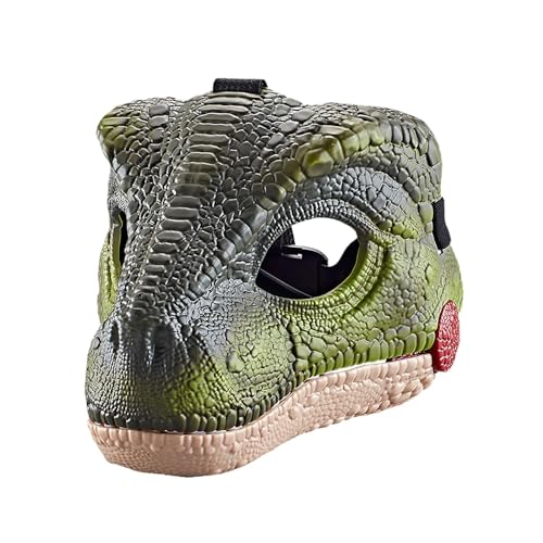 Colcolo Dinosauriermaske, Hundemaske, integrierte Soundeffekte, realistisches Rollenspiel für Bühnenfotos, Herausforderungen, Spiel, Theater, Requisiten, Grün Colcolo Dinosauriermaske, Hundemaske, integrierte Soundeffekte, realistisches Rollenspiel für Bühnenfotos, Herausforderungen, Spiel, Theater, Requisiten, Grün von Colcolo