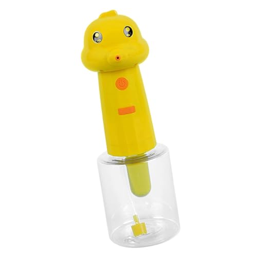 Colcolo Elektrische Hundereinigungsschaummaschine, Sprühgerät, Haustier-Shampoo-Mischflasche, Cartoon-Hundeduschschaummaschine für Haustiere, die Welpen Baden, Gelb Colcolo Elektrische Hundereinigungsschaummaschine, Sprühgerät, Haustier-Shampoo-Mischflasche, Cartoon-Hundeduschschaummaschine für Haustiere, die Welpen Baden, Gelb von Colcolo