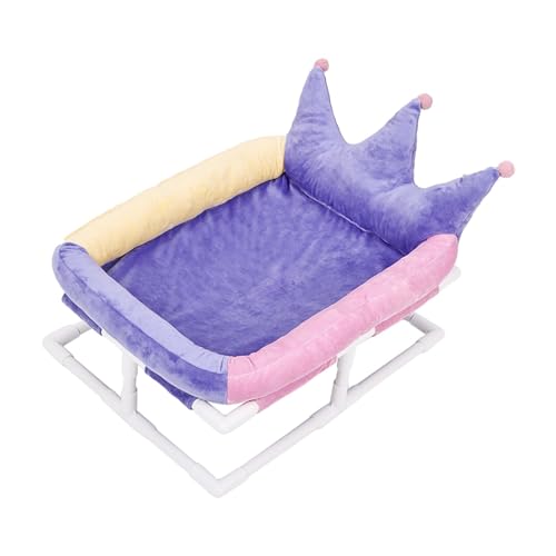 Colcolo Erhöhtes Katzenbett, Haustierkissen, weich, waschbar, Nester, warm, erhöhtes Katzenbett, Katzenschlafbett für Betten, Sofas, Böden, Stühle im Freien, violett Colcolo Erhöhtes Katzenbett, Haustierkissen, weich, waschbar, Nester, warm, erhöhtes Katzenbett, Katzenschlafbett für Betten, Sofas, Böden, Stühle im Freien, violett von Colcolo