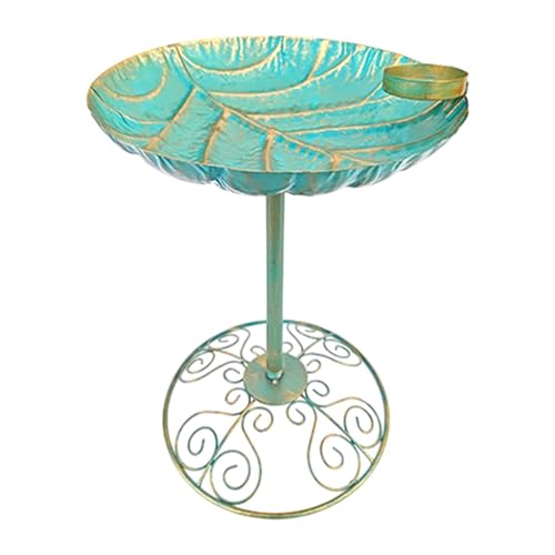 Colcolo Europäische Vogelhäuschenfigur aus Eisen, Mittelpunkt, Vogelhäuschen, Vogelbad für den Garten im Freien, für Bauernhaus, Haus, Hof, Terrasse, Style B Colcolo Europäische Vogelhäuschenfigur aus Eisen, Mittelpunkt, Vogelhäuschen, Vogelbad für den Garten im Freien, für Bauernhaus, Haus, Hof, Terrasse, Style B von Colcolo