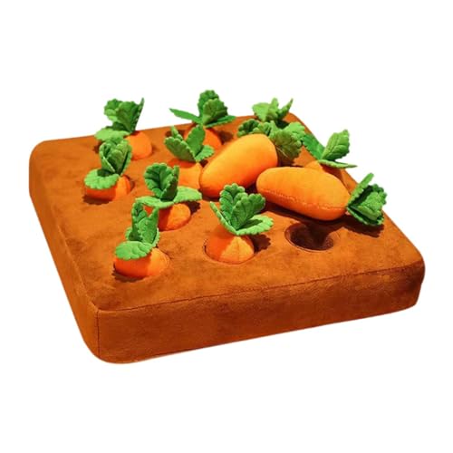 Colcolo Gartenkarotte, Plüschspielzeug, Karotten-Hundespielzeug, kreative Haustier-Interaktion, Hunde-Schnüffelspielzeug, Hunde-Puzzle-Spielzeug für Welpen, Colcolo Gartenkarotte, Plüschspielzeug, Karotten-Hundespielzeug, kreative Haustier-Interaktion, Hunde-Schnüffelspielzeug, Hunde-Puzzle-Spielzeug für Welpen, von Colcolo